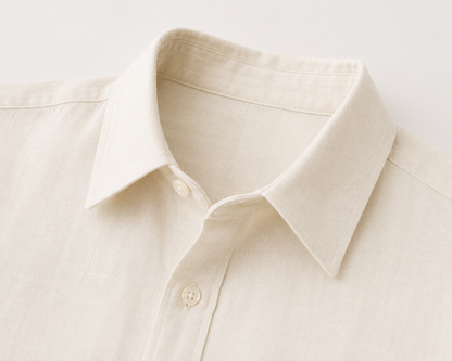 Sunset Rust Premium Linen Shirt