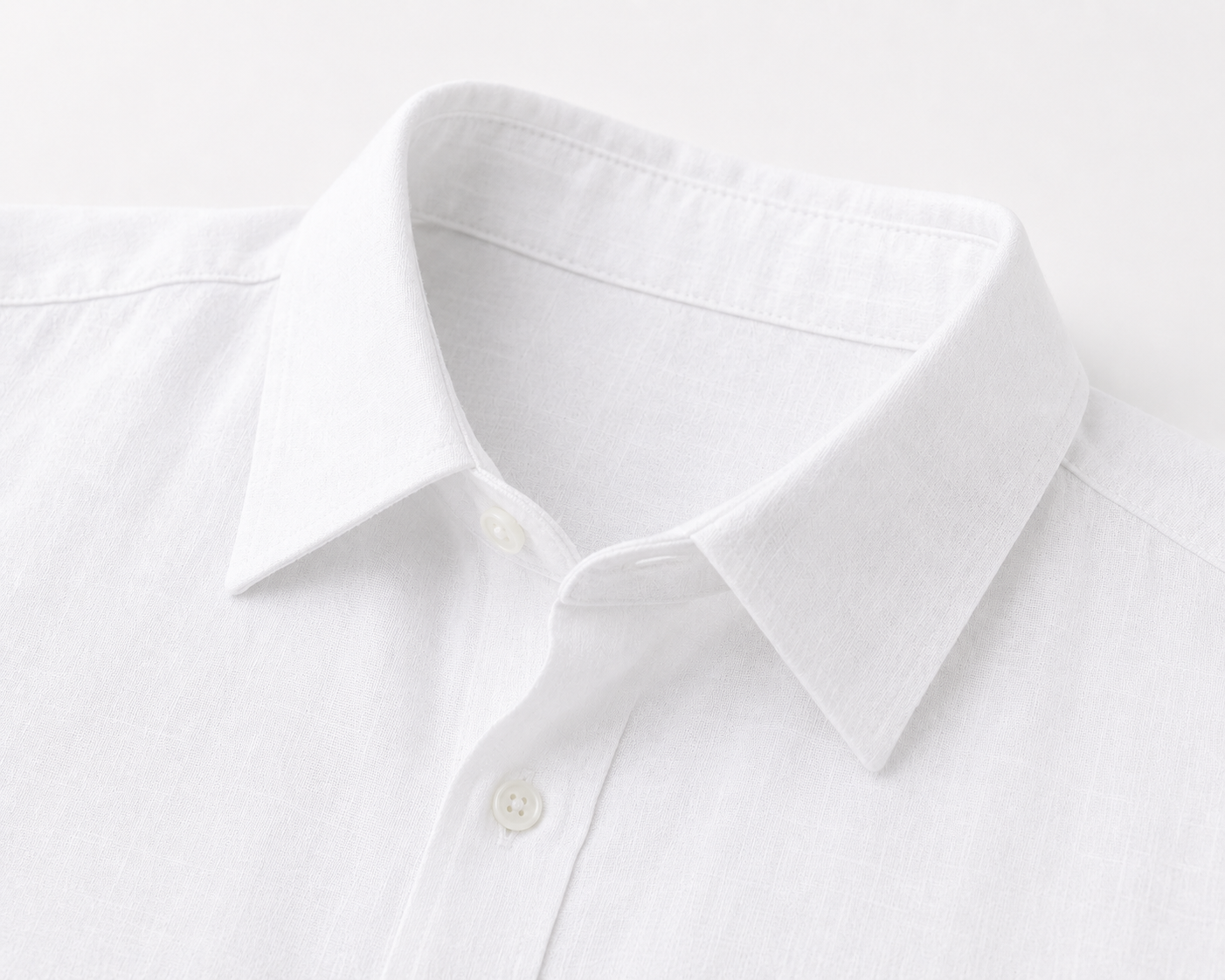Alpine White Premium Linen Shirt