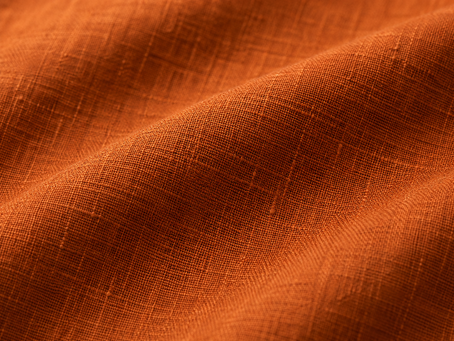 Cinnamon Earth Brown Linen Shirt