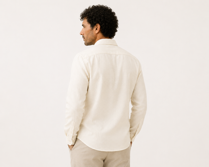 Sunset Rust Premium Linen Shirt