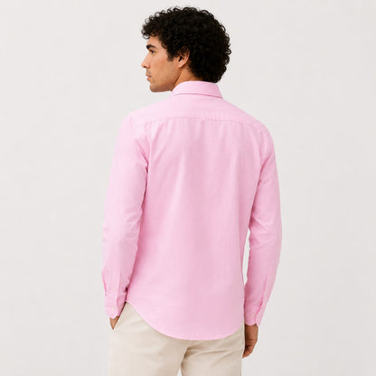 Blush Rose Premium Linen Shirt