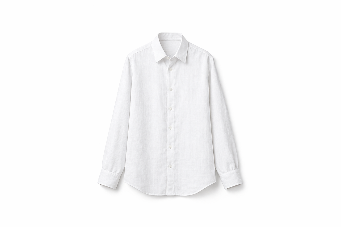 Alpine White Premium Linen Shirt