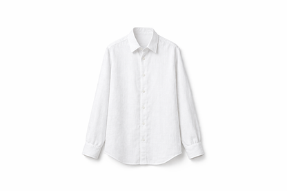 Alpine White Premium Linen Shirt
