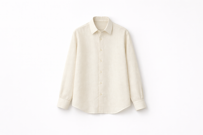 Sunset Rust Premium Linen Shirt