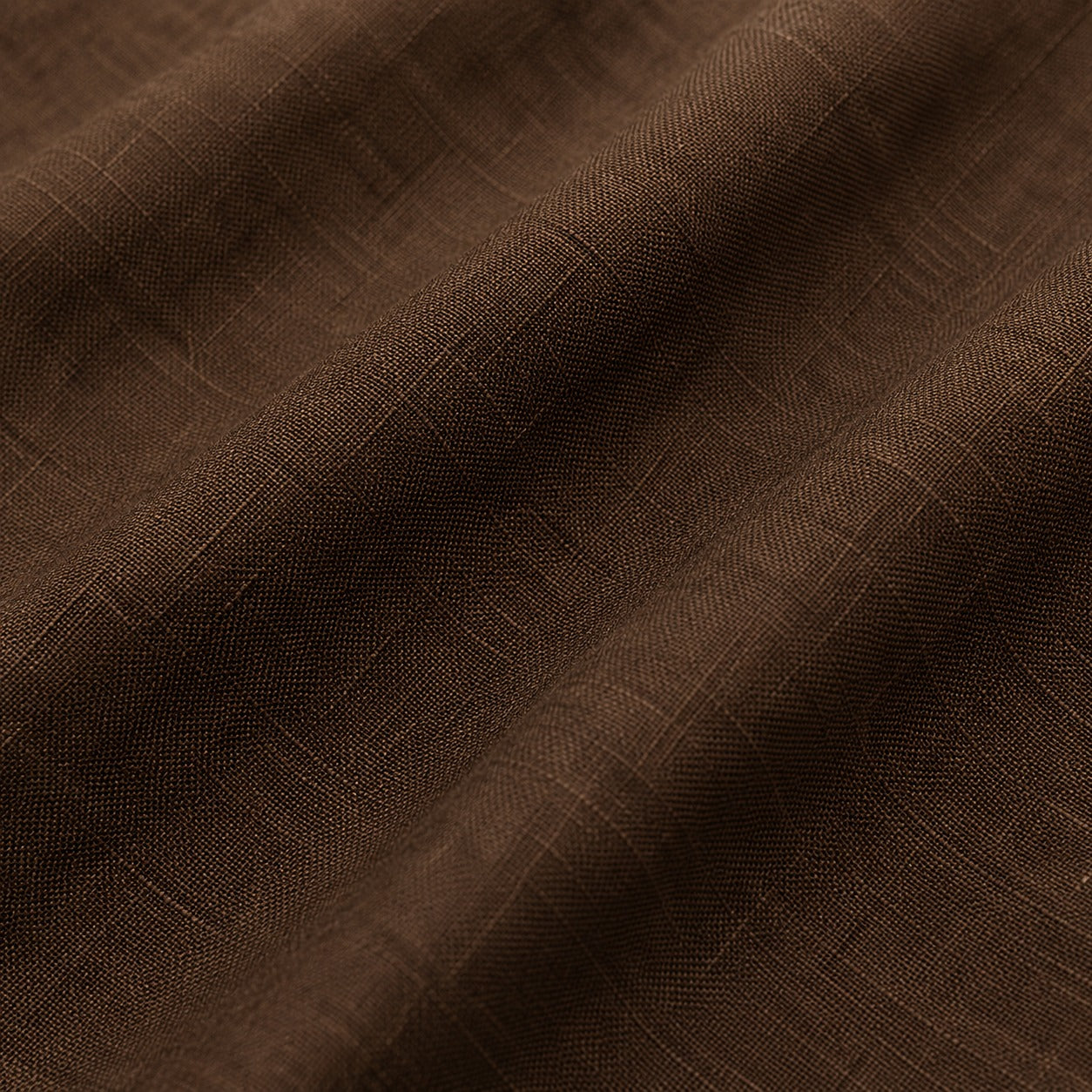 Cinnamon Earth Brown Linen Shirt