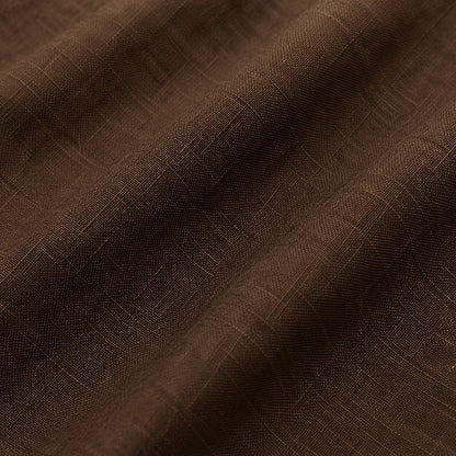Cinnamon Earth Brown Linen Shirt